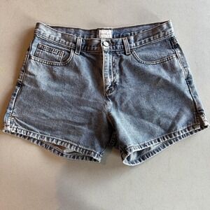 Calvin Klein Jeans Shorts Womens 8 Blue Light Wash Denim Bermuda Summer Casual‎